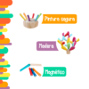 Cactus de madera Montessori - Imagen 5