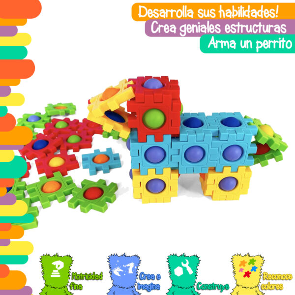 Bubble Blocks 24pcs - Imagen 6