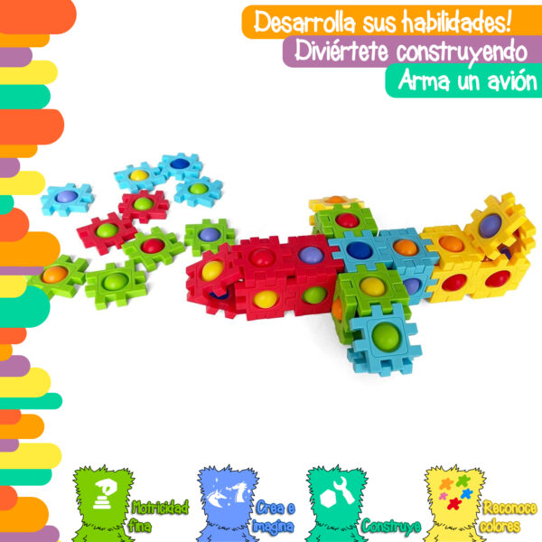 Bubble Blocks 24pcs - Imagen 9