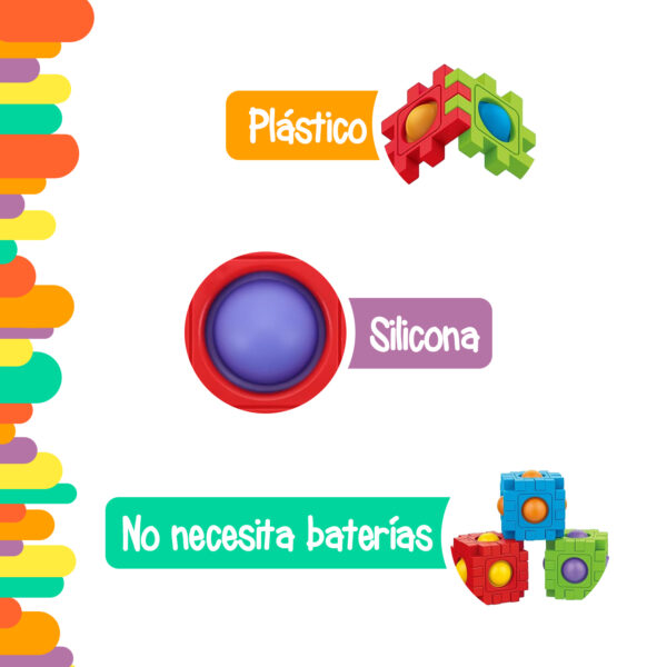 Bubble Blocks 24pcs - Imagen 11