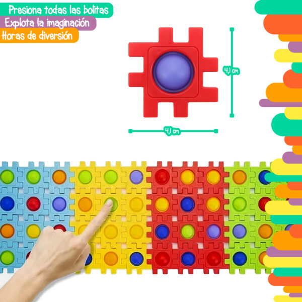 Bubble Blocks 24pcs - Imagen 7